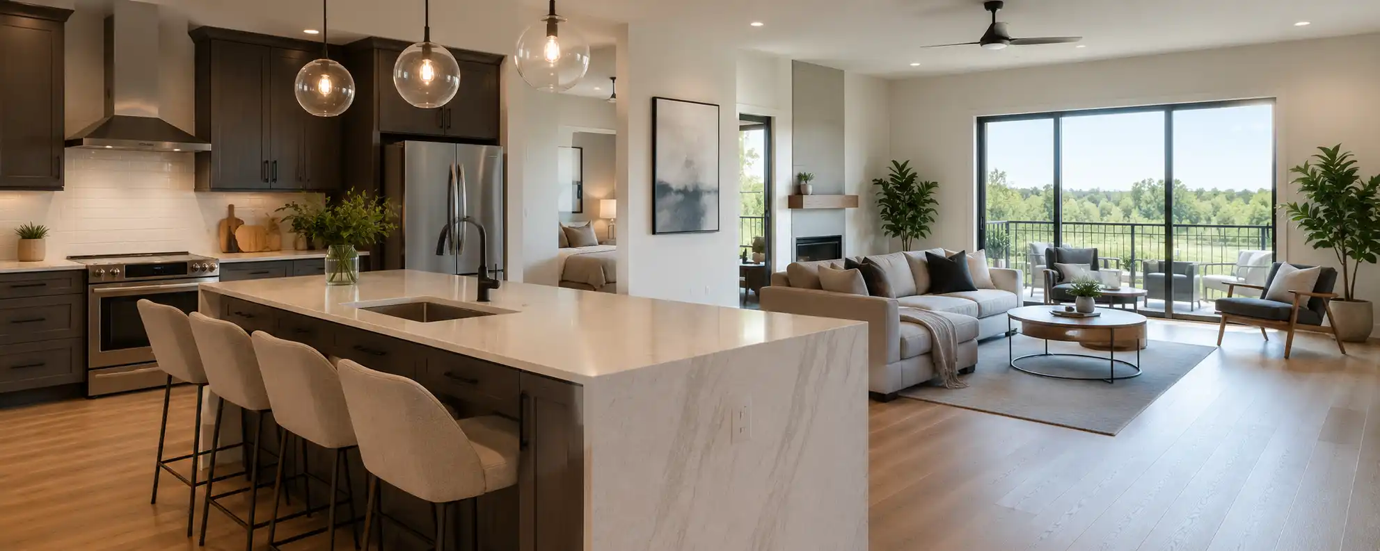 Modern home interior suitable for investor projects