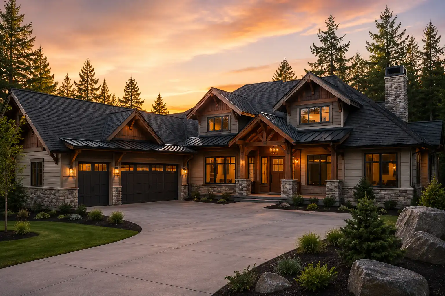 Modern Farmhouse in West Linn